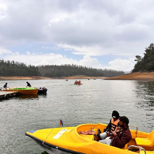 Pykara Lake scenic spot near Ooty